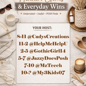 Hidden Gems and Everyday Wins- Anything POSHable